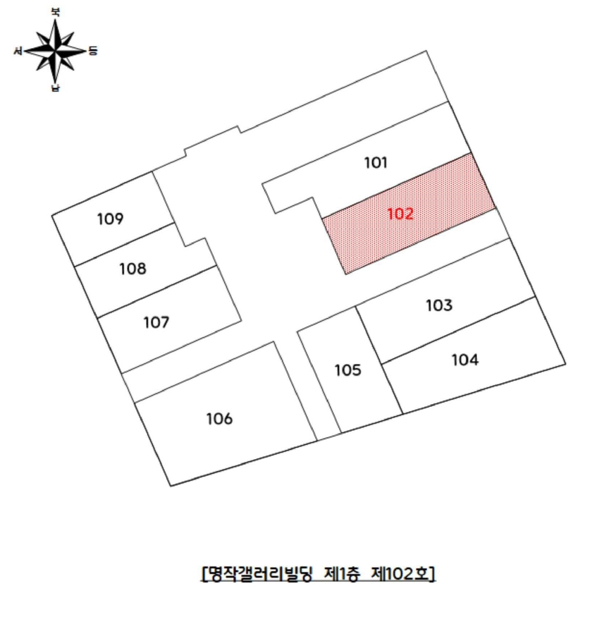 전라남도 나주시 빛가람동 331-5 명작갤러리빌딩 1층102호 근린상가 경매 사진 22