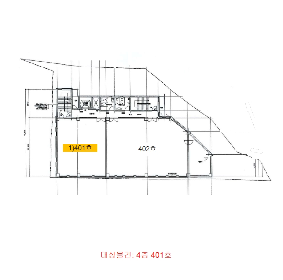 전북특별자치도 전주시 덕진구 반월동 422-21 주건축물제1동 4층 401호 근린상가 경매 사진 23