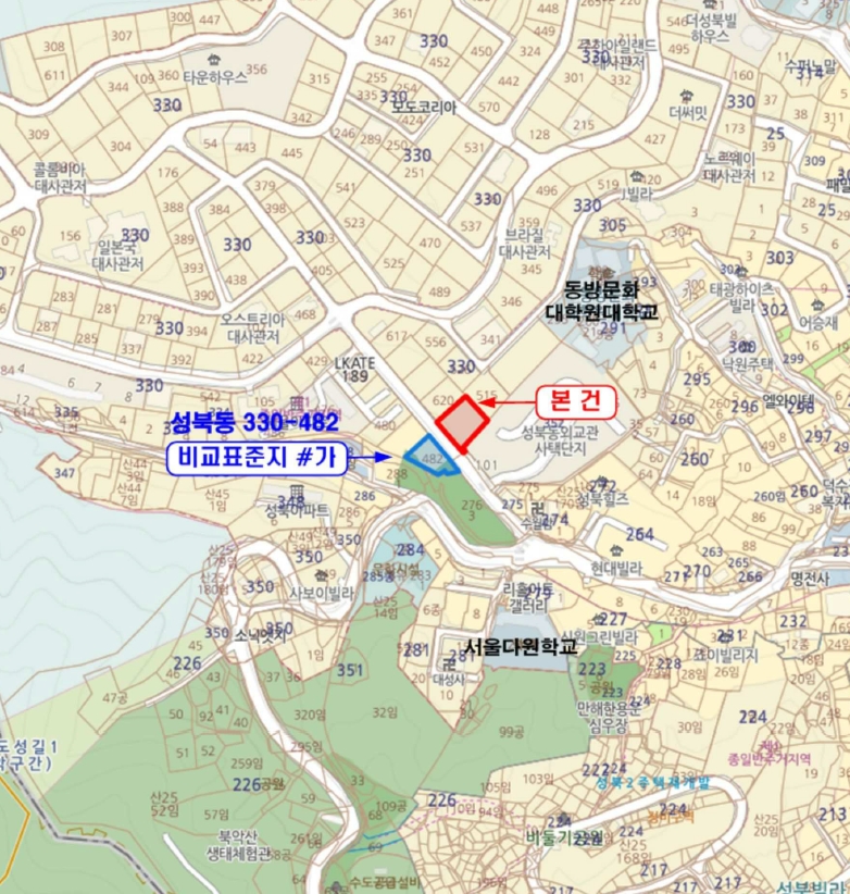 서울특별시 성북구 성북동 330-612 대지 경매 사진 53