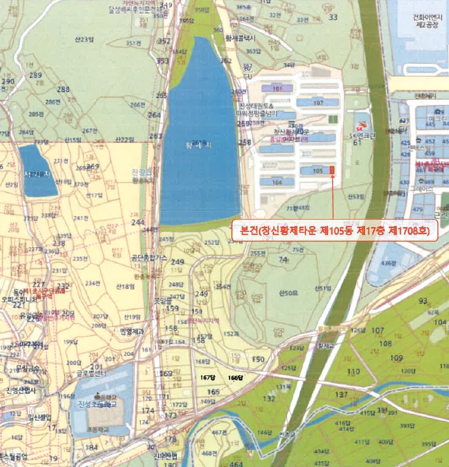 경상북도 경산시 진량읍 황제리 70-1 창신황제타운 105동 17층1708호 아파트 경매 사진 11