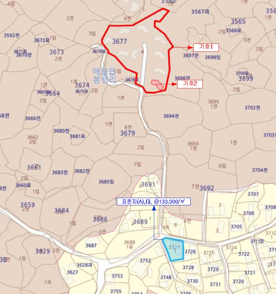 제주특별자치도 제주시 애월읍 봉성리 3677-4 주택 경매 사진 32