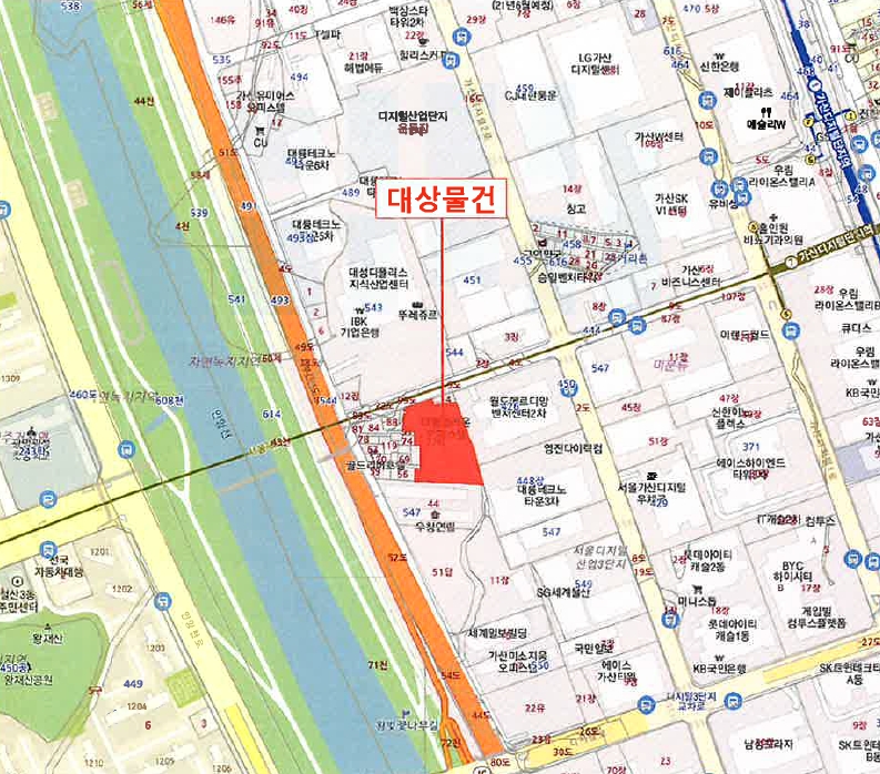 서울특별시 금천구 가산동 776 가산대명벨리온 제8층 제831호 오피스텔 경매 사진 17