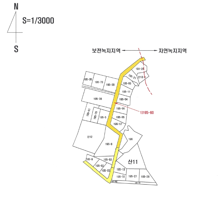 경상북도 경주시 현곡면 금장리 195-60 도로 경매 사진 12