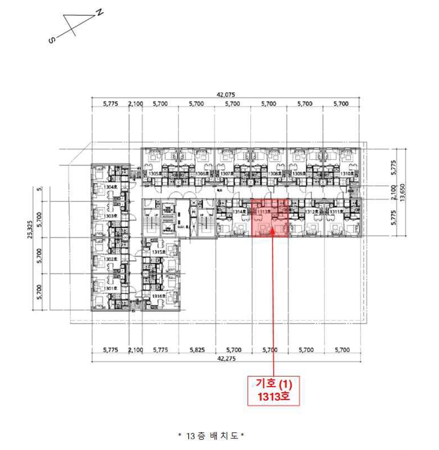 서울특별시 동대문구 장안동 345-7 장안동썬앤빌시그니처 13층 1313호 오피스텔 경매 사진 31