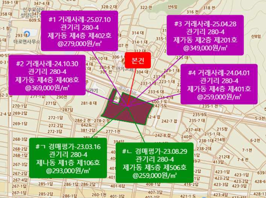충청북도 보은군 마로면 관기리 280-4 조일아파트 나동 4층401호 아파트 경매 사진 11