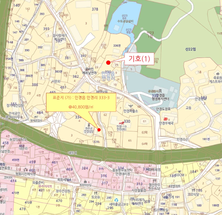전북특별자치도 김제시 만경읍 만경리 335-1 대지 경매 사진 39