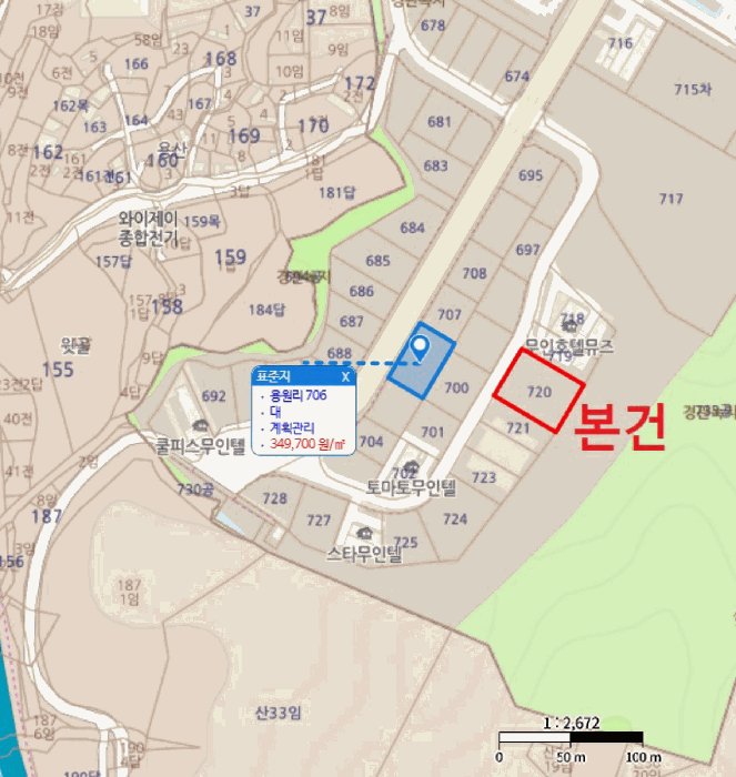 충청남도 천안시 동남구 성남면 용원리 720 대지 경매 사진 24