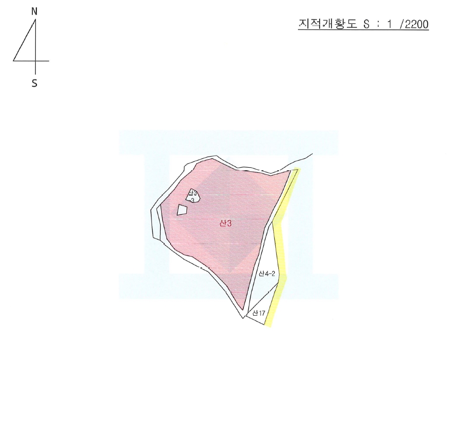 경상북도 성주군 월항면 장산리 산3 임야 경매 사진 18