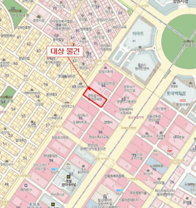 경상남도 창원시 성산구 중앙동 94-4 5층1호 근린상가 경매 사진 32