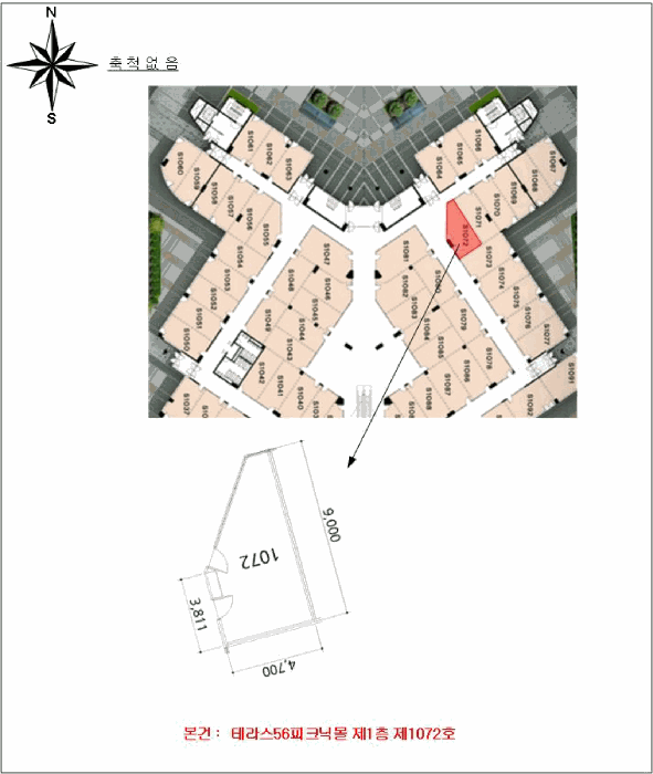 광주광역시 광산구 하남동 832, 테라스56피크닉몰 1층1072호 외 1필지 근린상가 경매 사진 9