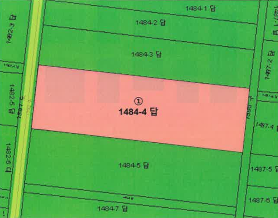 전라남도 장성군 장성읍 영천리 1484-4 답 경매 사진 17