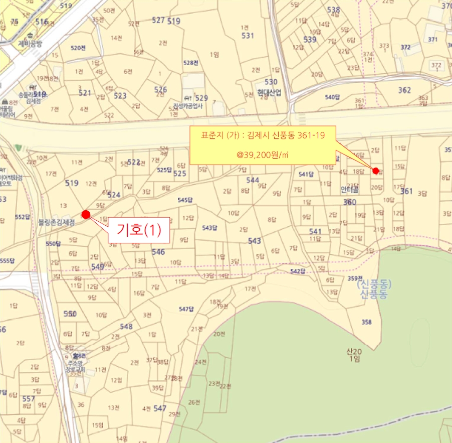 전북특별자치도 김제시 신풍동 524-10 답 경매 사진 17