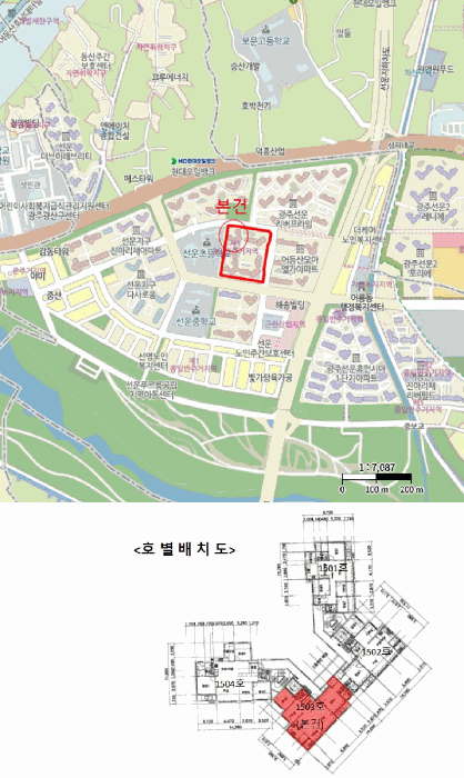 광주광역시 광산구 선암동 560 광주선운지구이지더원2단지 201동 15층1503호 아파트 경매 사진 17
