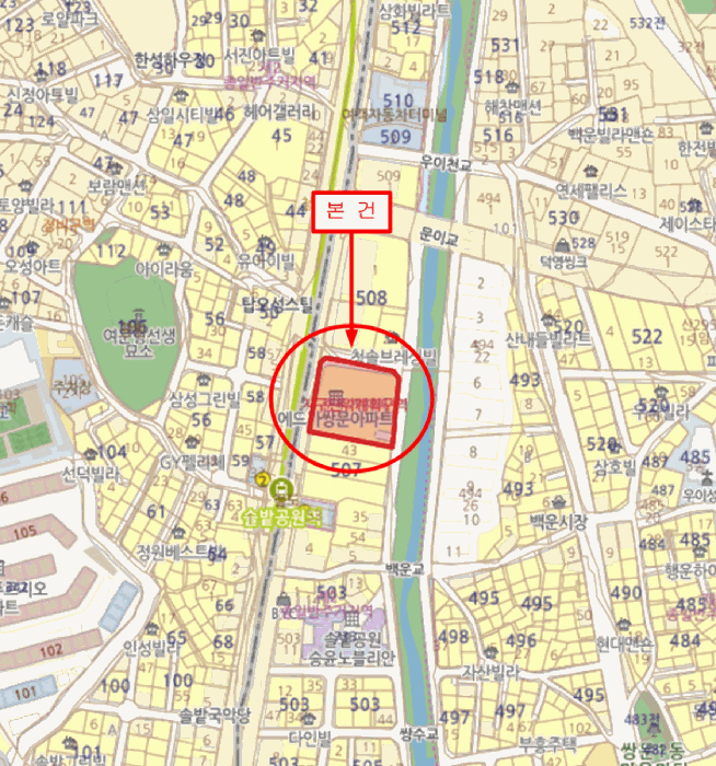 서울특별시 도봉구 쌍문동 507-1 에드가쌍문 제2층 제222호 다세대(빌라) 경매 사진 22