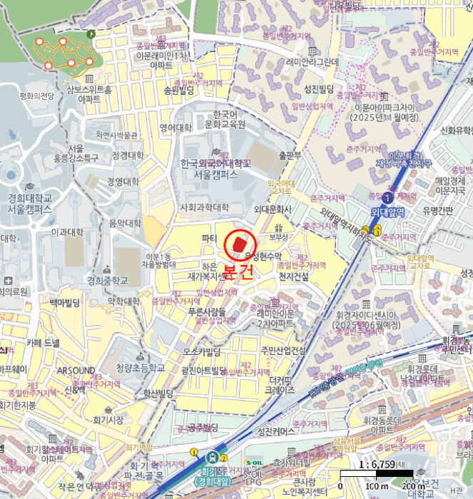 서울특별시 동대문구 이문동 327-7 세진빌딩 14층1411호 외 6필지 아파트 경매 사진 15