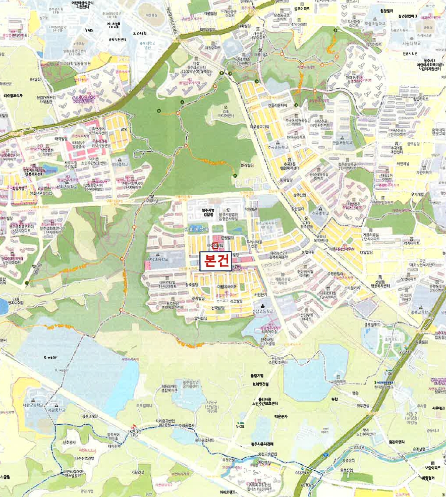 충청북도 청주시 서원구 산남동 583 청주브릭스타워 1층105호 근린상가 경매 사진 13