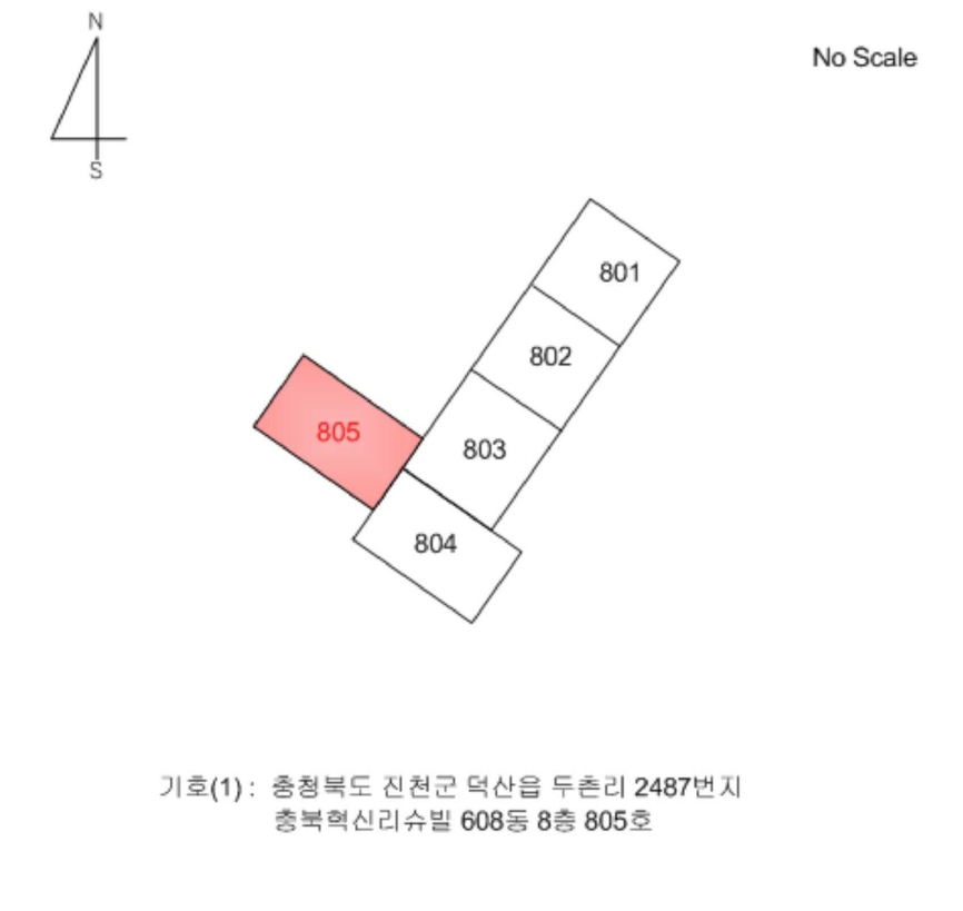 충청북도 진천군 덕산읍 두촌리 2487 충북혁신리슈빌 608동 8층805호 아파트 경매 사진 15
