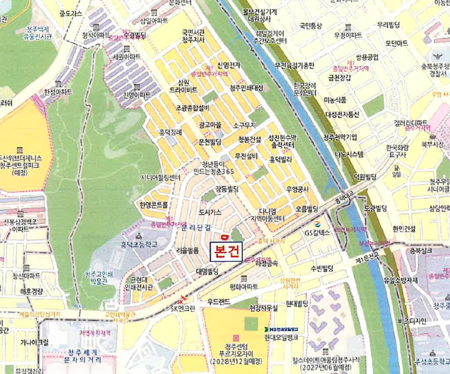 충청북도 청주시 흥덕구 운천동 1093 2층201호 다세대(빌라) 경매 사진 12