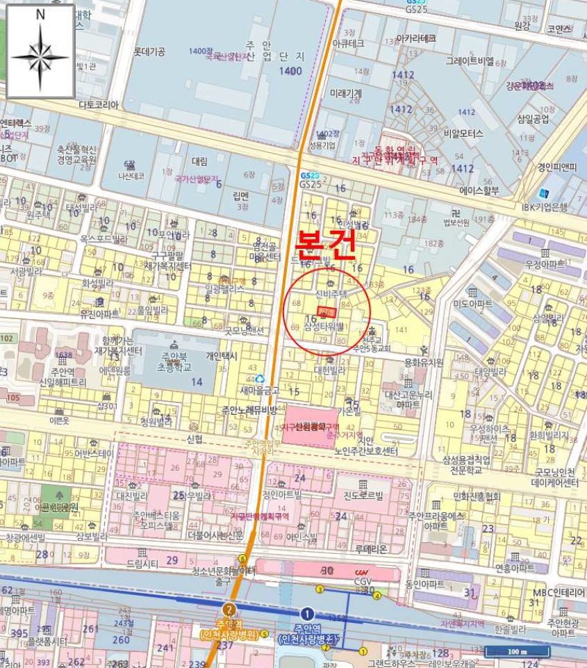인천광역시 미추홀구 주안동 16-76 4층401호 다세대(빌라) 경매 사진 25