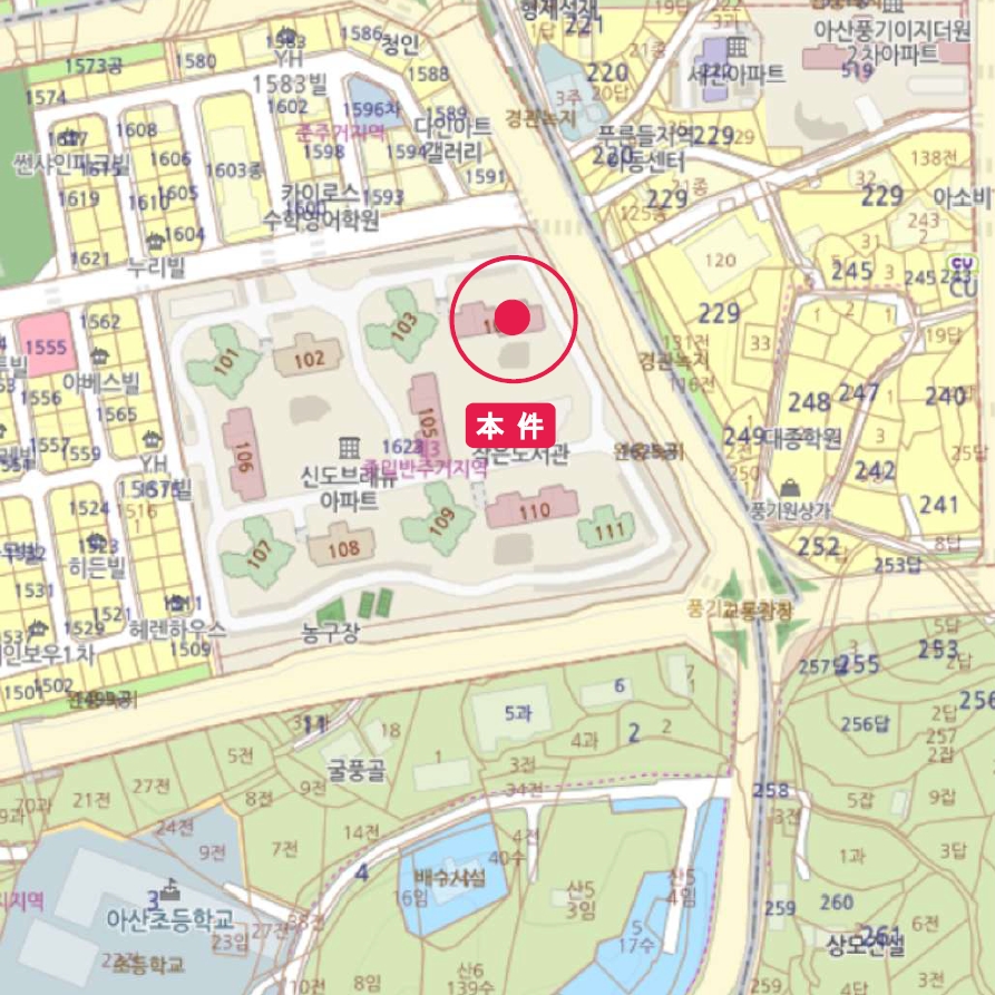 충청남도 아산시 용화동 1623 용화마을신도브래뉴 104동 2층203호 아파트 경매 사진 23