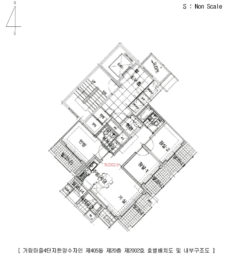 경기도 파주시 와동동 1321 가람마을4단지한양수자인 405동 20층2002호 아파트 경매 사진 25