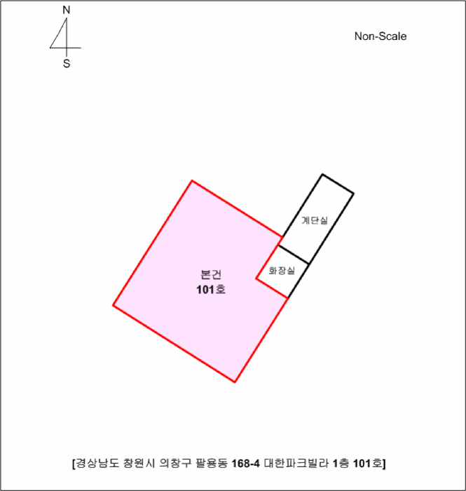 경상남도 창원시 의창구 팔용동 168-4 대한파크빌라 1층101호 근린상가 경매 사진 22