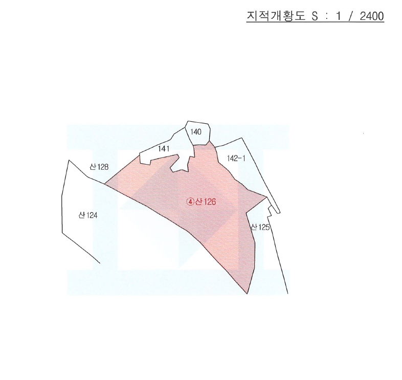 경상북도 포항시 남구 장기면 학곡리 산126 임야 경매 사진 17