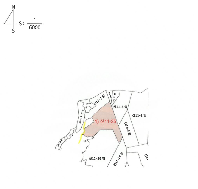 충청북도 보은군 보은읍 풍취리 산11-25 임야 경매 사진 7