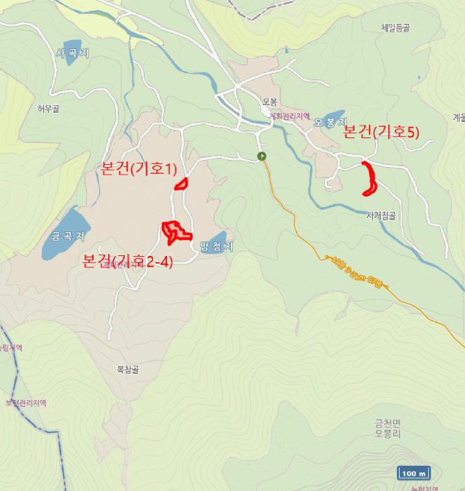 경상북도 청도군 금천면 오봉리 1182-4 답 경매 사진 36