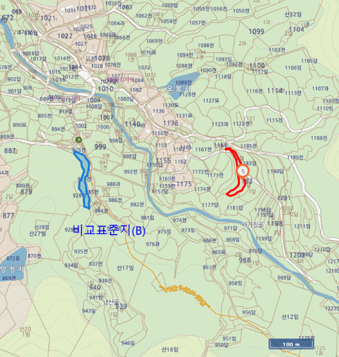 경상북도 청도군 금천면 오봉리 1182-4 답 경매 사진 37