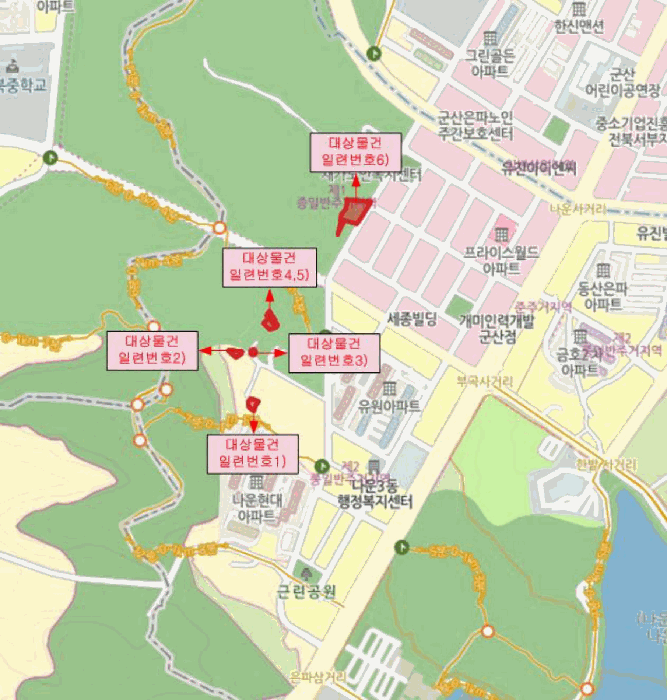 전북특별자치도 군산시 나운동 1287 전 경매 사진 49