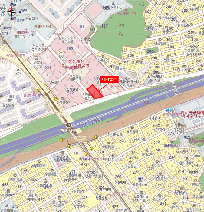 서울특별시 마포구 성산동 593-7 마포상암시티프라디움리버 4층422호 오피스텔 경매 사진 20