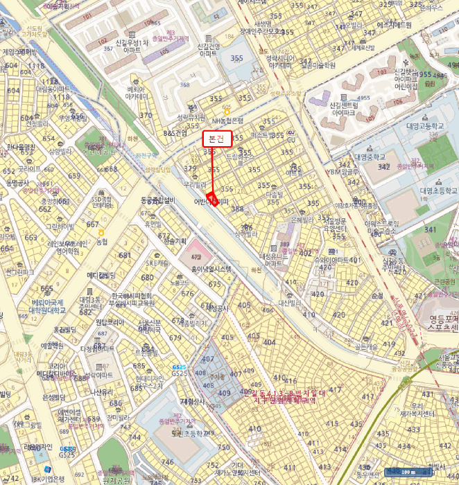 서울특별시 영등포구 신길동 355-128 빌라드제이앤에스01 제4층 제402호 외 1필지 다세대주택 경매 사진 9