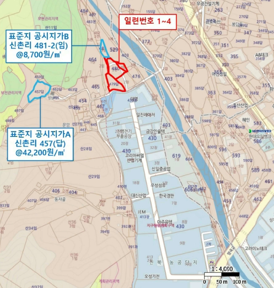 경상남도 창원시 마산합포구 진북면 신촌리 479 외 3필지 답 경매 사진 14