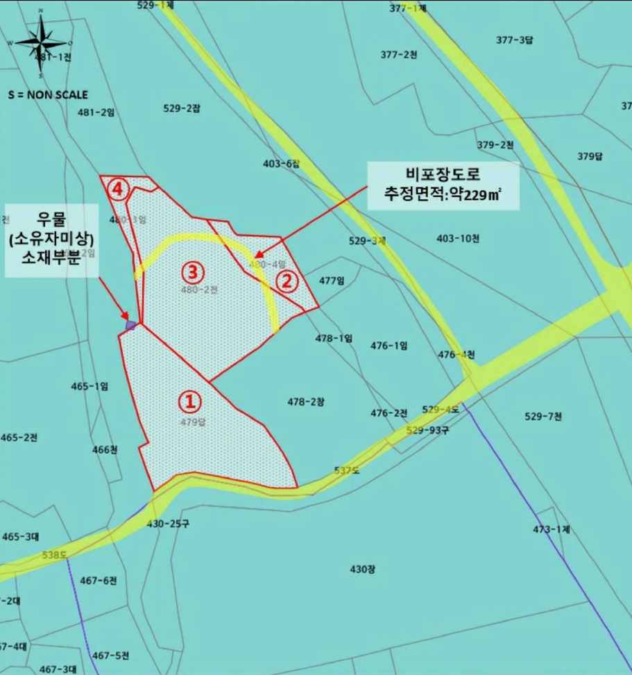 경상남도 창원시 마산합포구 진북면 신촌리 479 외 3필지 답 경매 사진 15