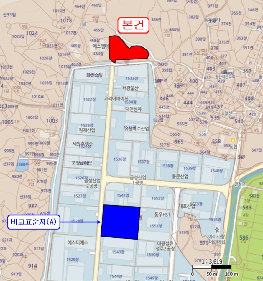 경상북도 성주군 월항면 장산리 454-2 외 3필지 공장 경매 사진 34