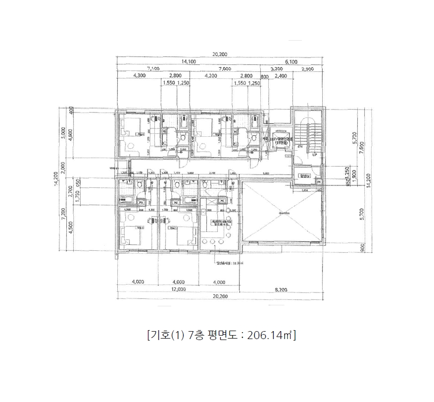 충청북도 청주시 흥덕구 복대동 2862 주건축물제1동 숙박시설 경매 사진 59