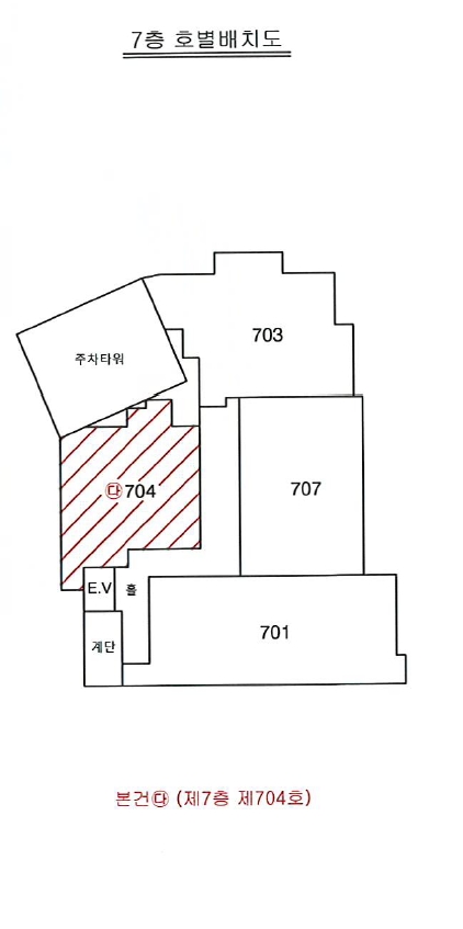 대구 달서구 성당동 221-7, 7층704호 (성당동,에코프랜들리) 오피스텔(주거) 경매 사진 14
