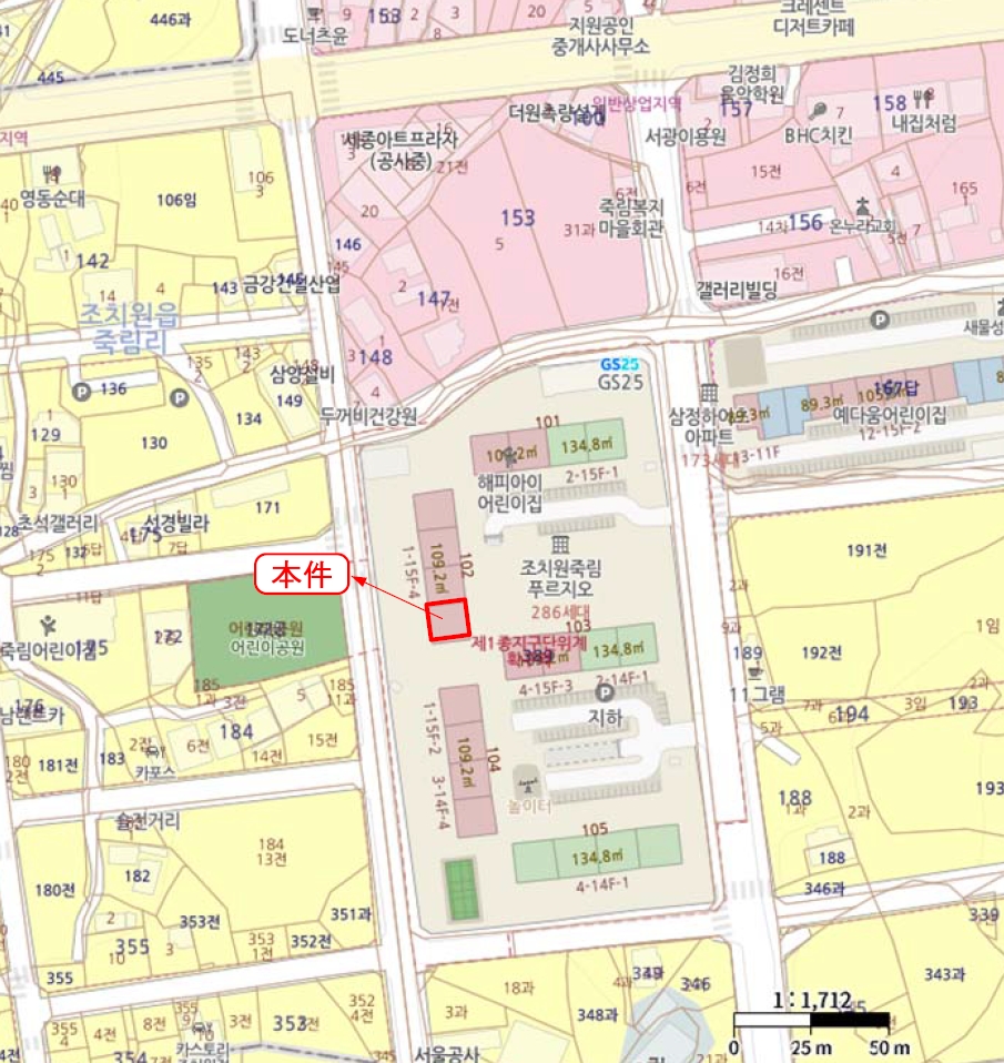 세종특별자치시 조치원읍 죽림리 389 조치원죽림푸르지오 102동 11층1104호 아파트 경매 사진 18