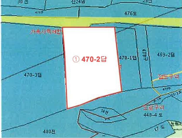 전라남도 장흥군 장흥읍 성불리 470-2 답 경매 사진 24