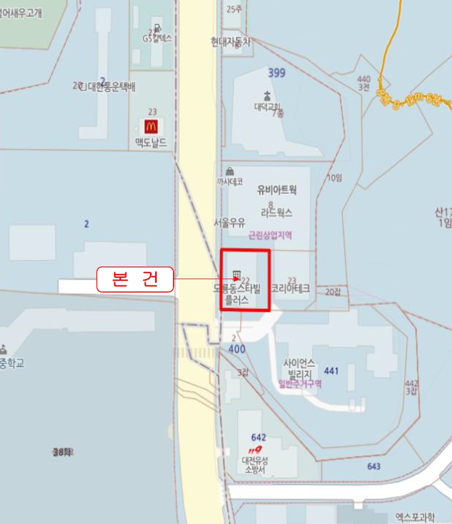 대전광역시 유성구 도룡동 399-22 스타빌플러스 5층515호 도시형생활주택 경매 사진 25