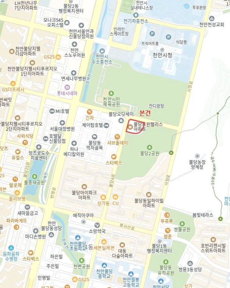 충청남도 천안시 서북구 불당동 741 불당트윈팰리스 15층1507호 아파트 경매 사진 31