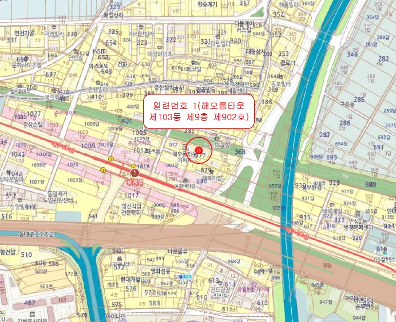 대구광역시 동구 용계동 977-3 해오름타운 103동 9층902호 아파트 경매 사진 24