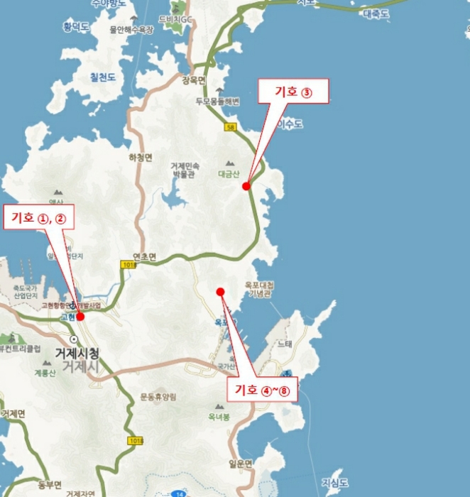 경상남도 거제시 옥포동 1118-3 외 1필지 임야 경매 사진 10