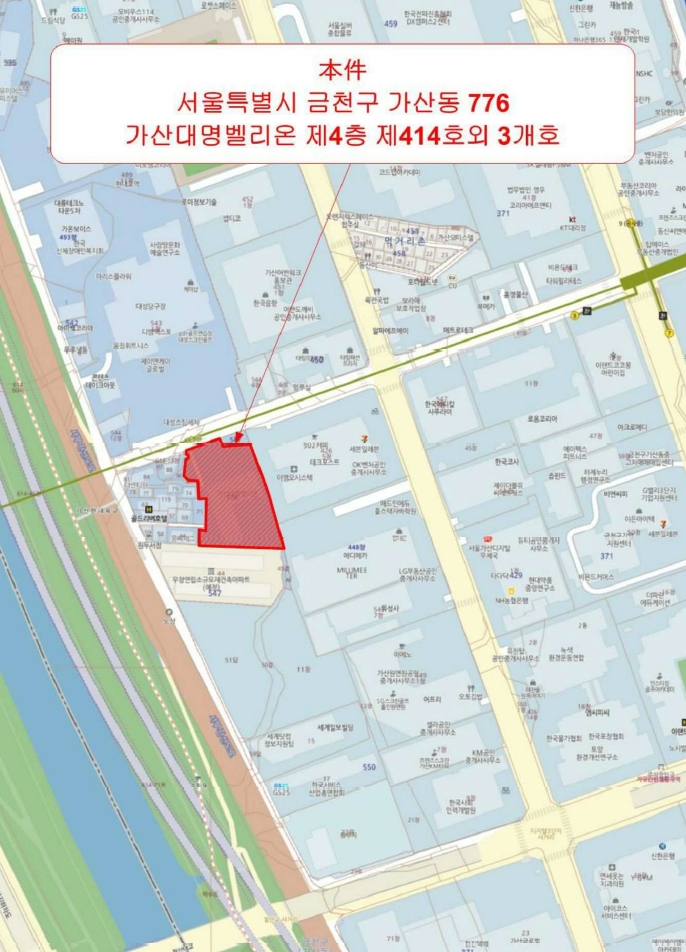 서울특별시 금천구 가산동 776 가산대명벨리온 제7층 제707호 오피스텔 경매 사진 28
