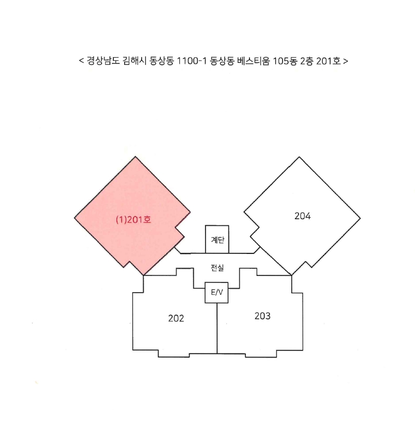 경상남도 김해시 동상동 1100-1 동상동 베스티움 105동 2층 201호 아파트 경매 사진 14