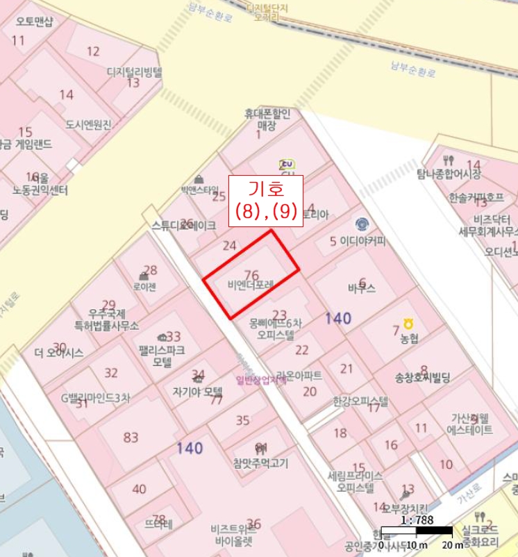 서울특별시 금천구 가산동 140-76 비엔더포레 제9층 제903호 오피스텔 경매 사진 14