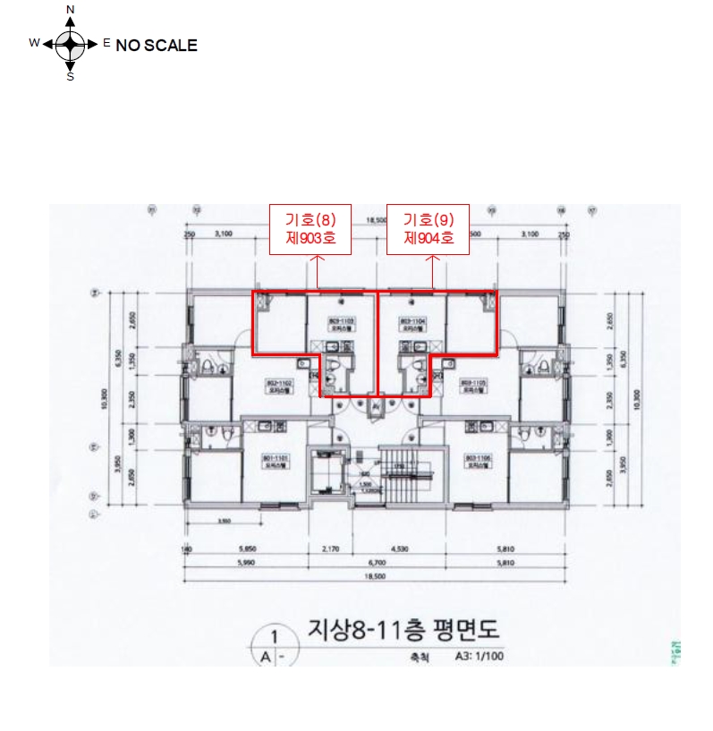 서울특별시 금천구 가산동 140-76 비엔더포레 제9층 제903호 오피스텔 경매 사진 15