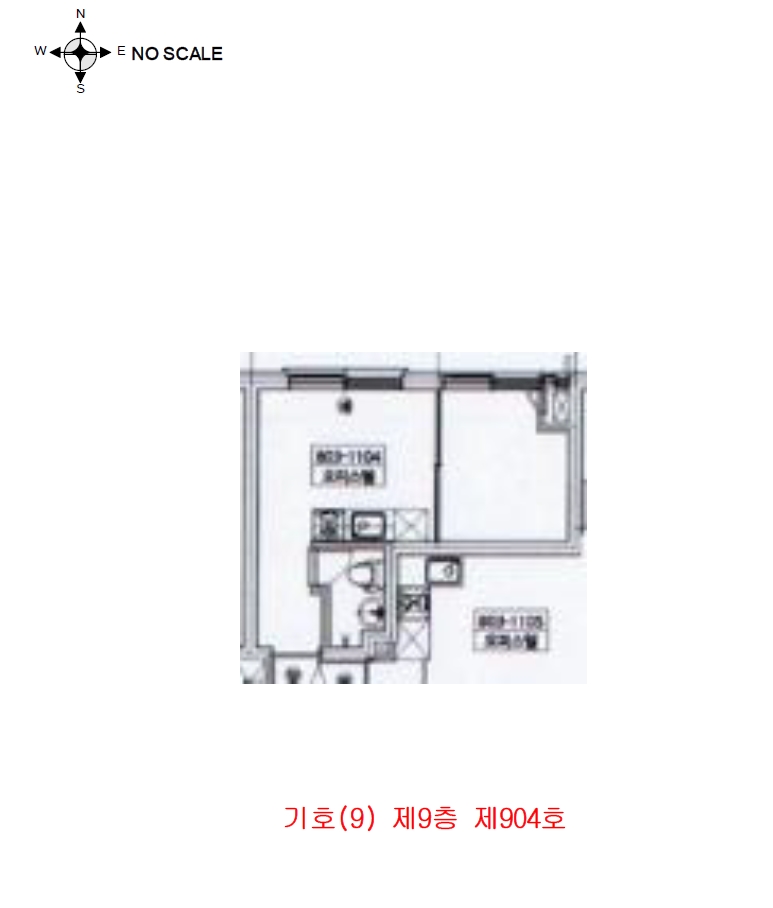 서울특별시 금천구 가산동 140-76 비엔더포레 제9층 제904호 오피스텔 경매 사진 12