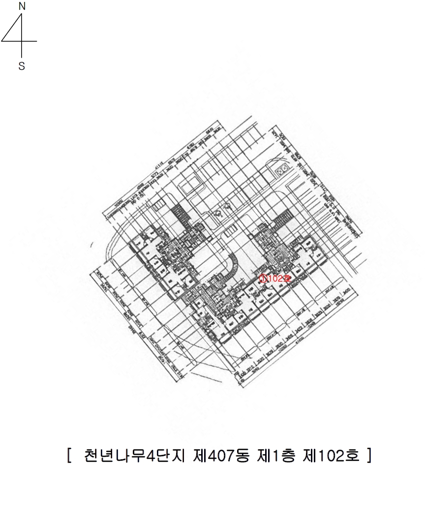 충청북도 진천군 덕산읍 두촌리 2494 천년나무4단지 407동 1층102호 아파트 경매 사진 16